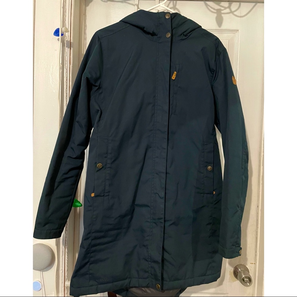 Fjallraven Kiruna Padded Parka -Navy Blue